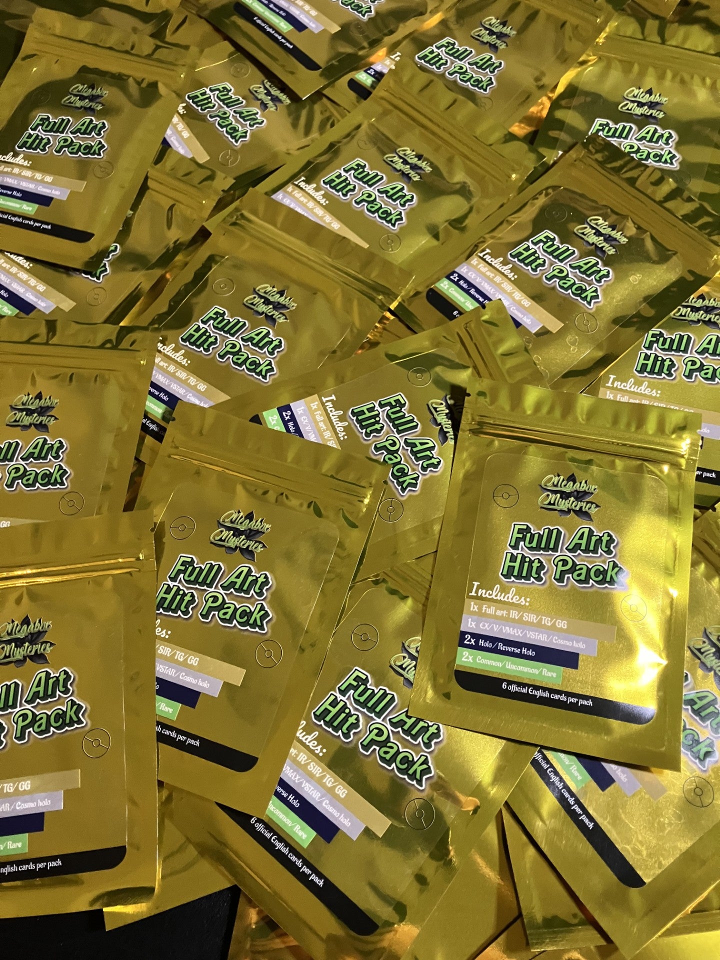 Megabox Mysteries Full Art Hit Pack - English