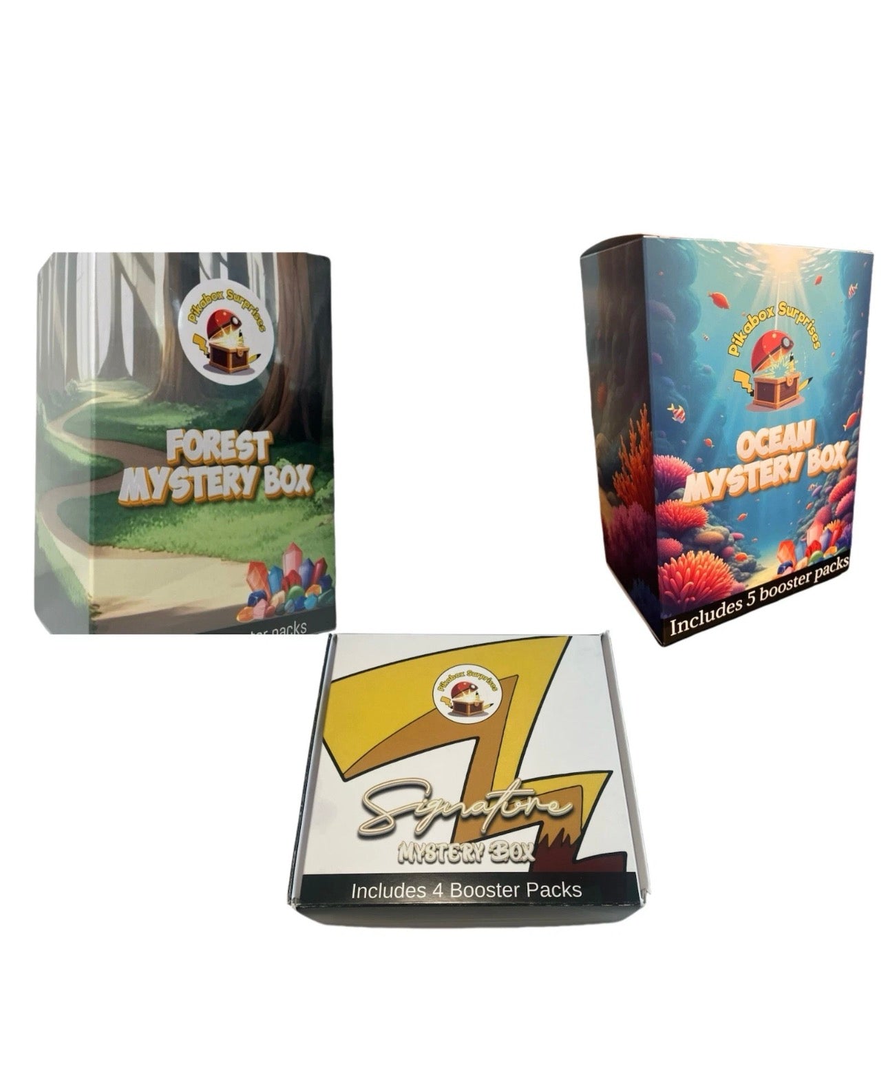 Triple Mystery Box - Ocean, Forest and Signature Mystery boxes!