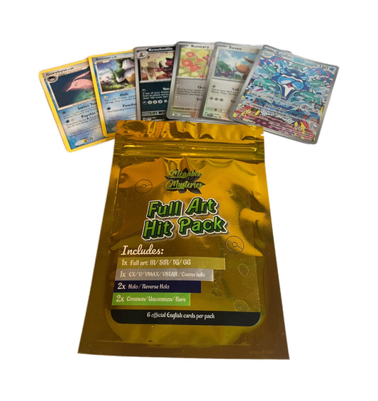 Megabox Mysteries Full Art Hit Pack - English