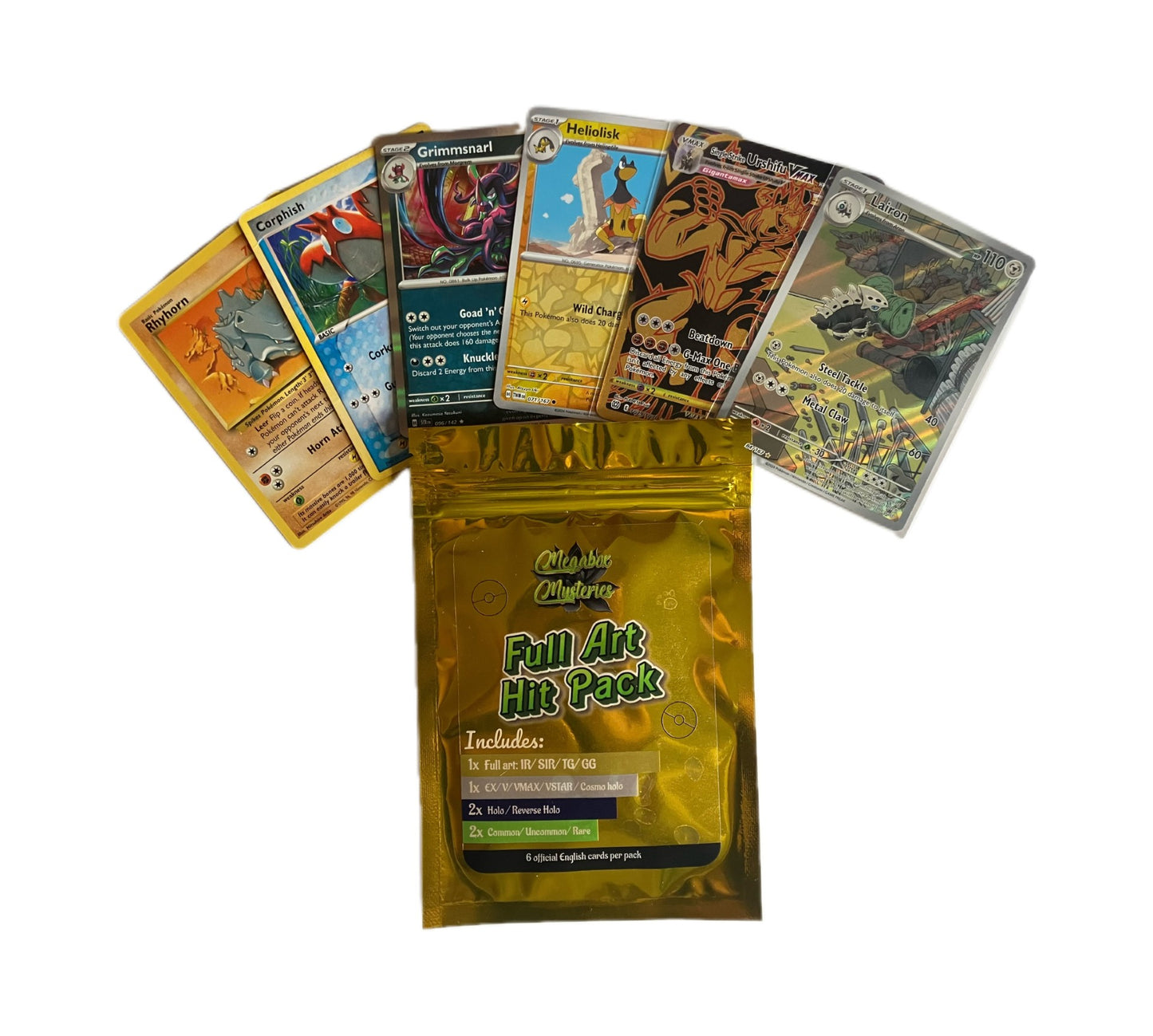 Megabox Mysteries Full Art Hit Pack - English