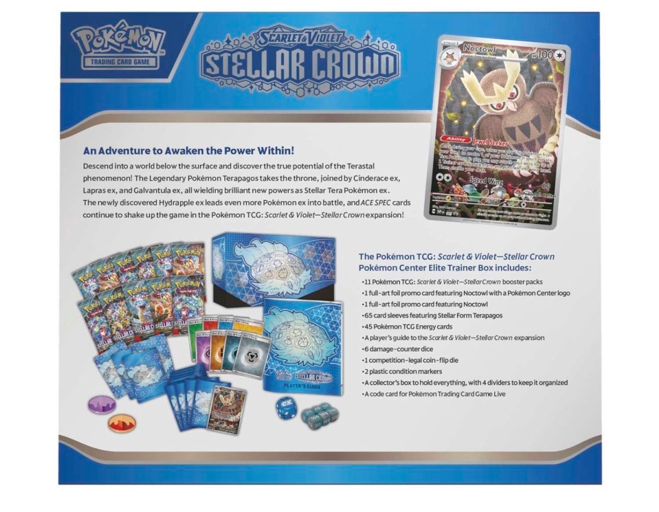 Stellar Crown ETB Pokémon Centre Elite Trainer Box