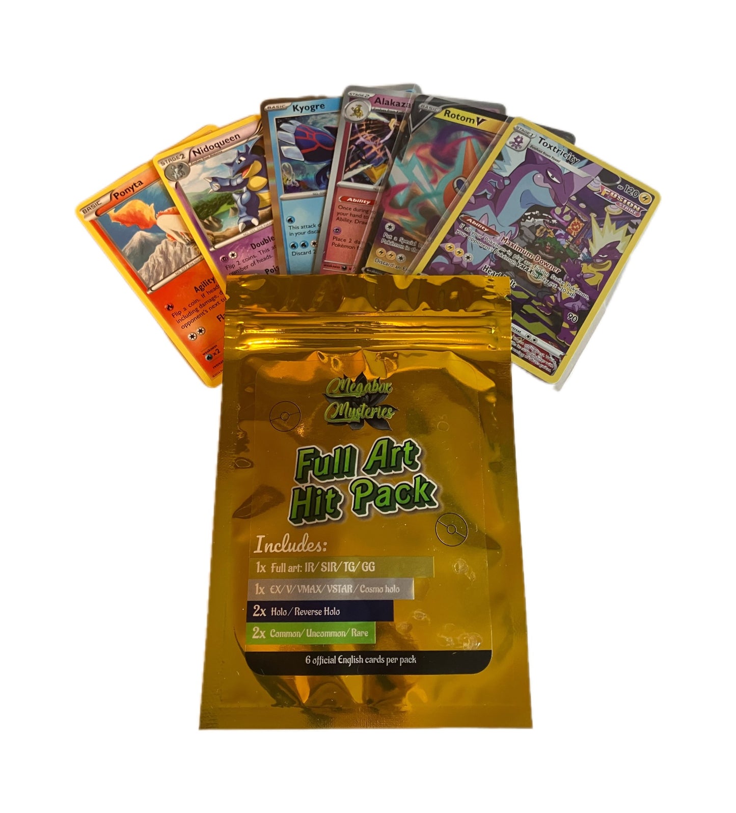 Megabox Mysteries Full Art Hit Pack - English