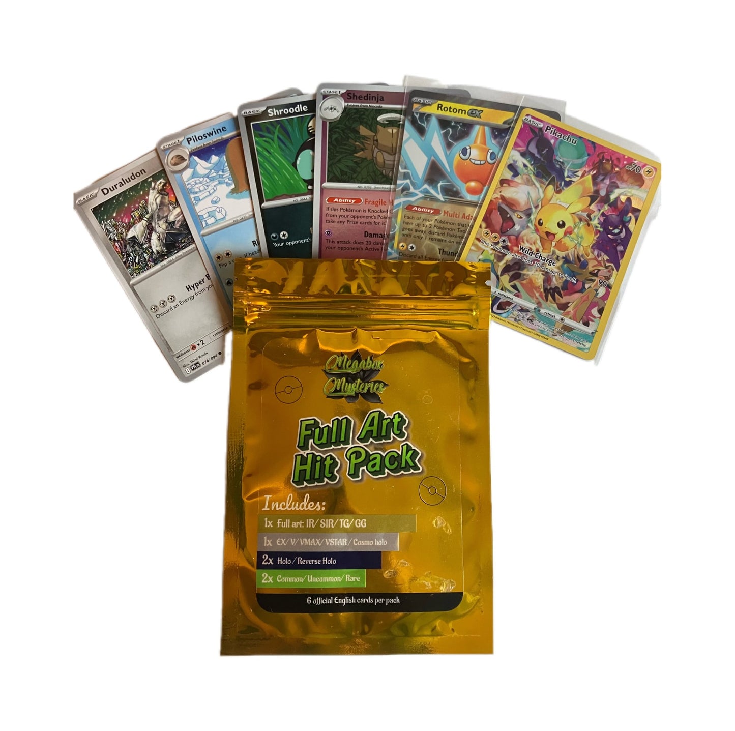 Megabox Mysteries Full Art Hit Pack - English