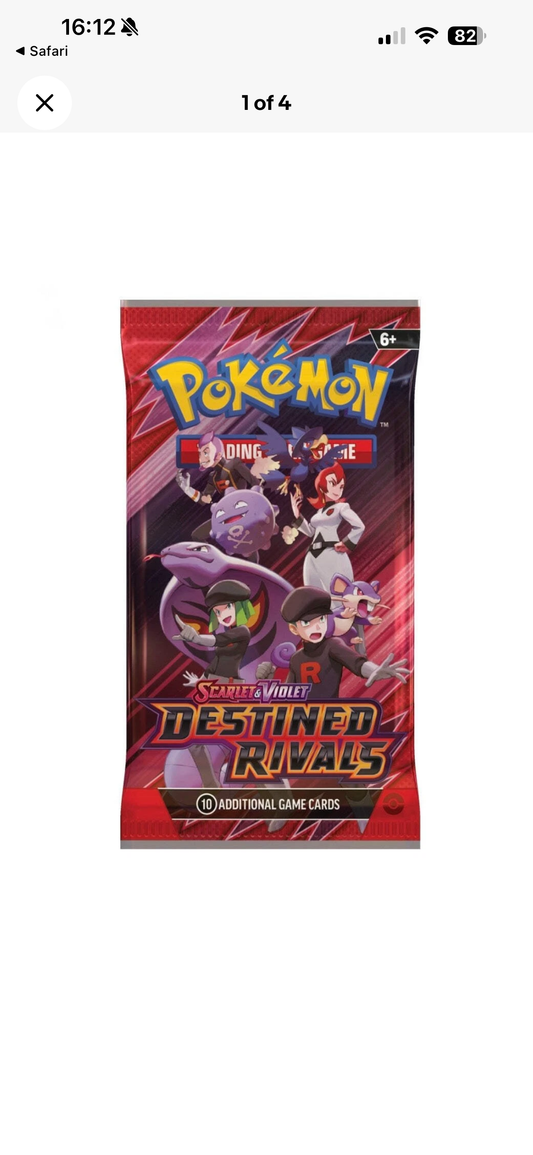 Pokémon TCG: Scarlet and Violet Destined Rivals Booster Pack