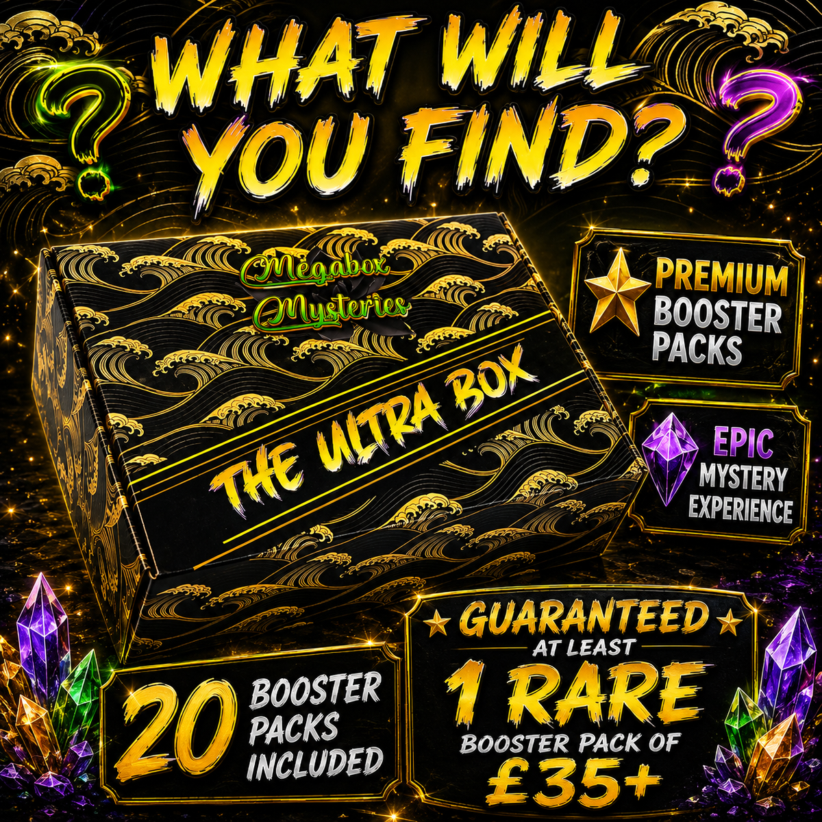 The Ultra Box - 20 English Pokémon Booster Packs
