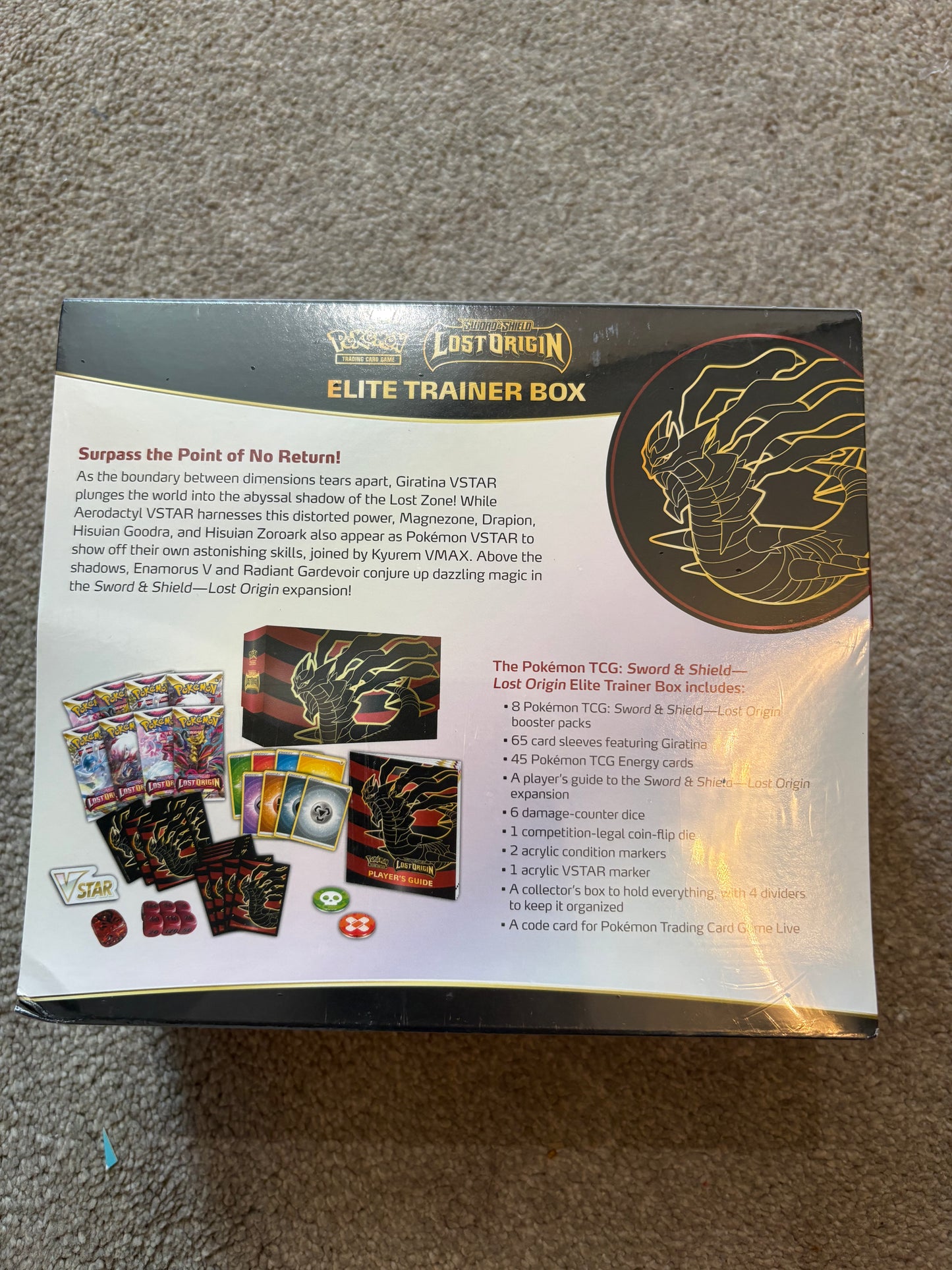 Facebook Order - Black Bolt ETB and Lost Origin ETB